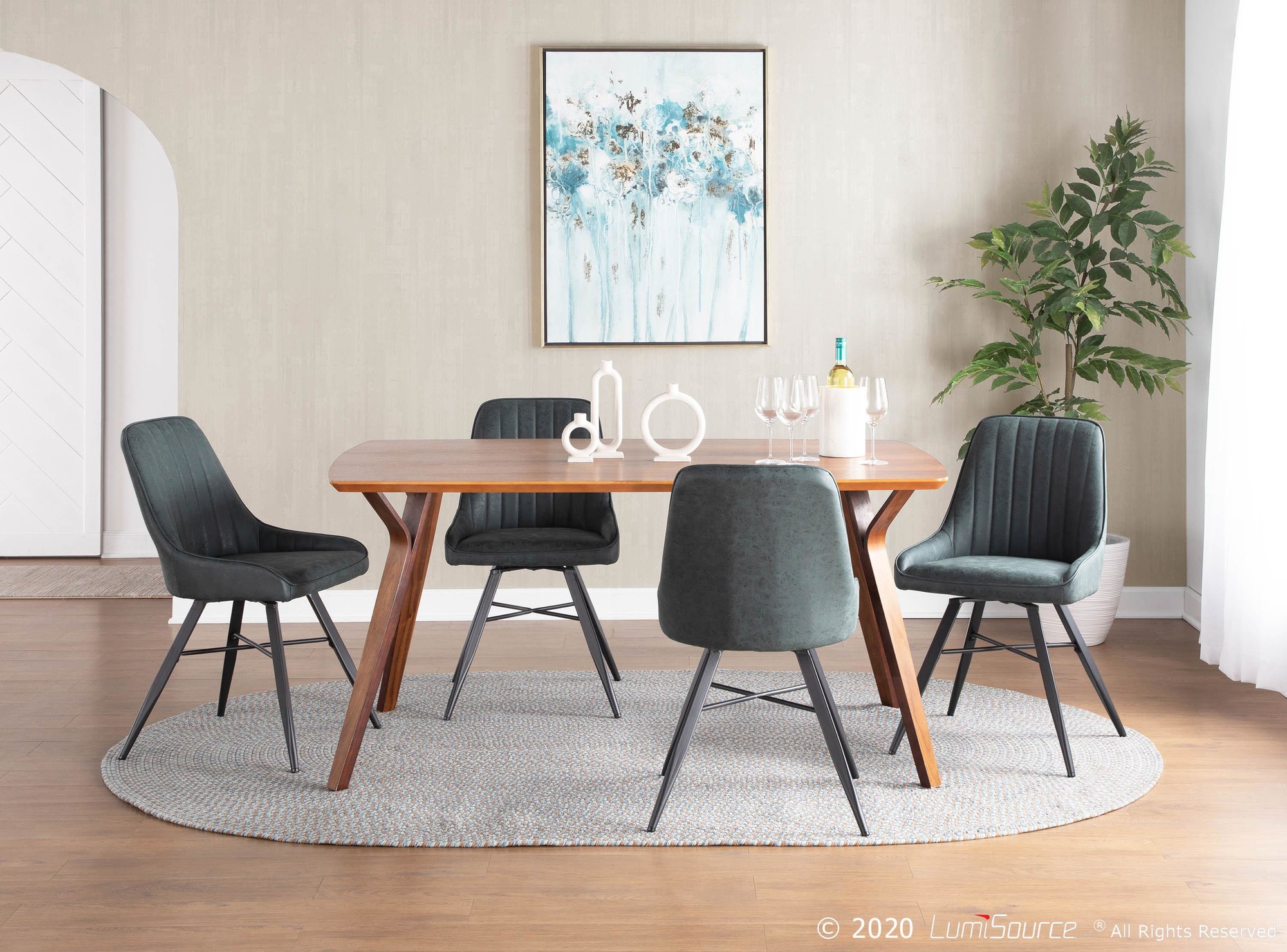 Folia Dining Table Lumisource Stylish Decor At Affordable Prices